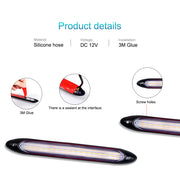 Start Scanning Dual-color Car LED Daytime Running Lights