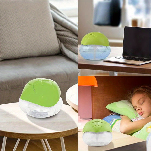 Air Purifier -Four Colors - Water Filtration Air Purifier For Home And Office - Equipped With LED Night Light