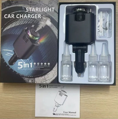Purple Glow Car Charger