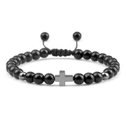 Woven Beads Bracelet with Pendant Ornament