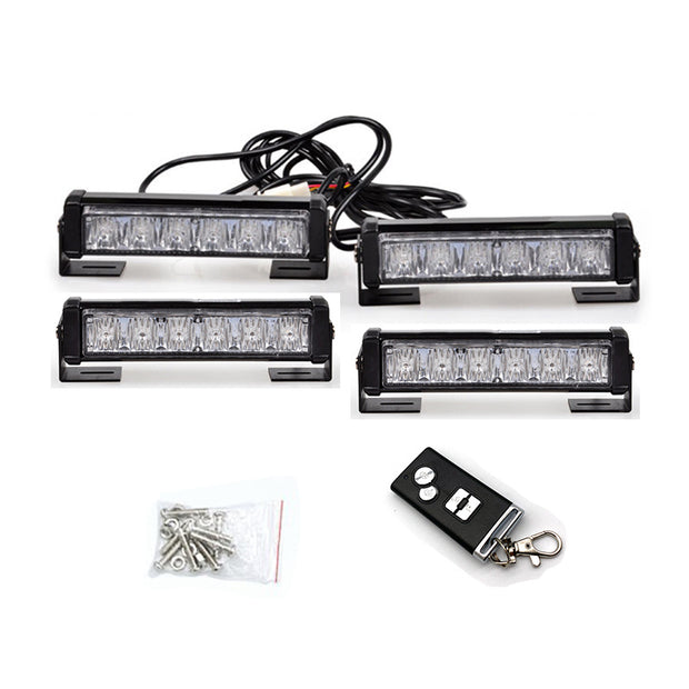 Car Double Row Section Strobe Light Engineering Vehicle Led Road Lights