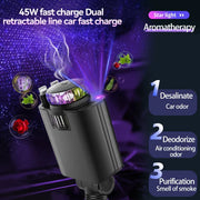 Purple Glow Car Charger
