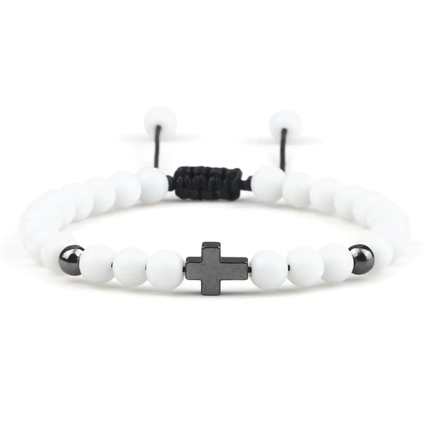 Woven Beads Bracelet with Pendant Ornament